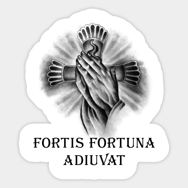 Fortis Fortuna Adiuvat John Wick Tattoo John Wick Sticker TeePublic